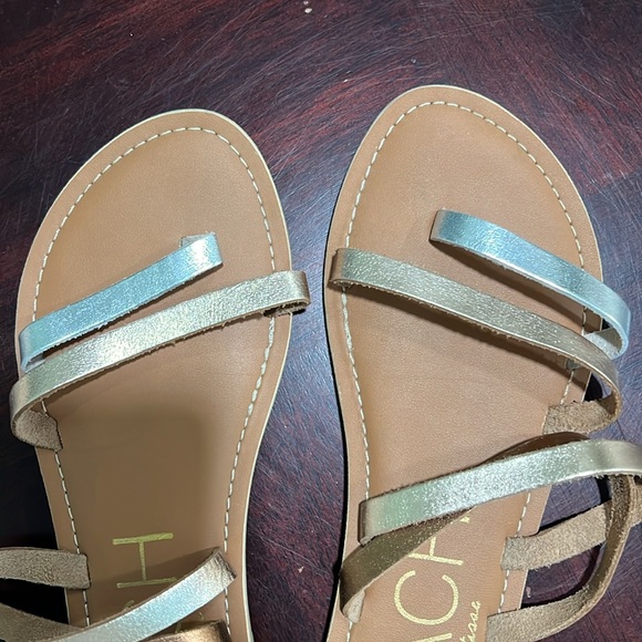 Beach by Matisse multi colored metallic sandals - Picture 3 of 4